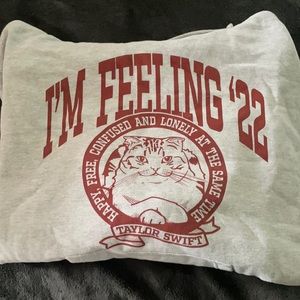 Taylor Swift Class of 22 Sweatshirt Official Merch